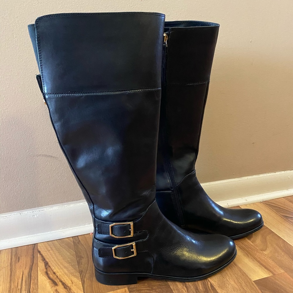 Women’s Franco Sarto Knee Length Leather Boots